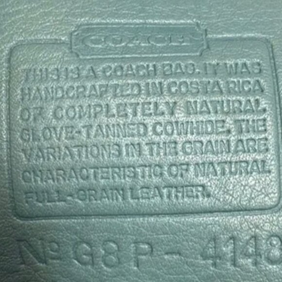 four bag vintage coach lot (spectator, geometric, ocean, berkeley suede) - Picture 9 of 15